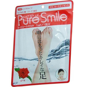 заказать и купить Pure Smile Питательная маска для ступней с эссенцией розы 18г
