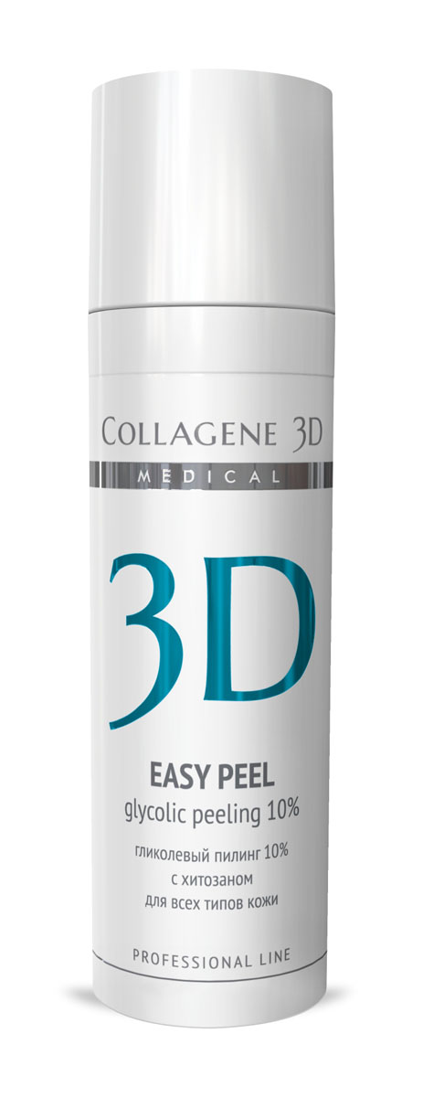 заказать и купить Medical Collagene 3D Гель-пилинг для лица профессиональный Easy peel 10%, 30 мл
