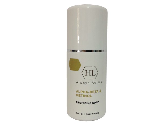 заказать и купить Holy Land Восстанавливающее мыло с ретинолом Alpha-Beta & Retinol Restoring Soap, 125 мл