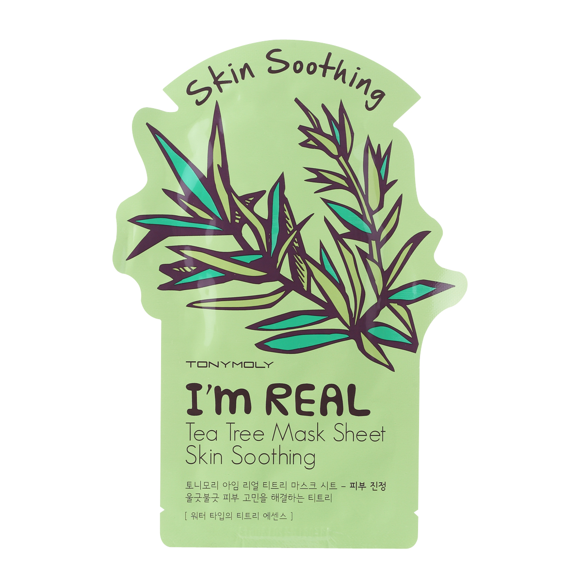 заказать и купить TonyMoly Тканевая маска с экстрактом чайного дерева I'm Real Tea Tree Mask Sheet, 21 мл