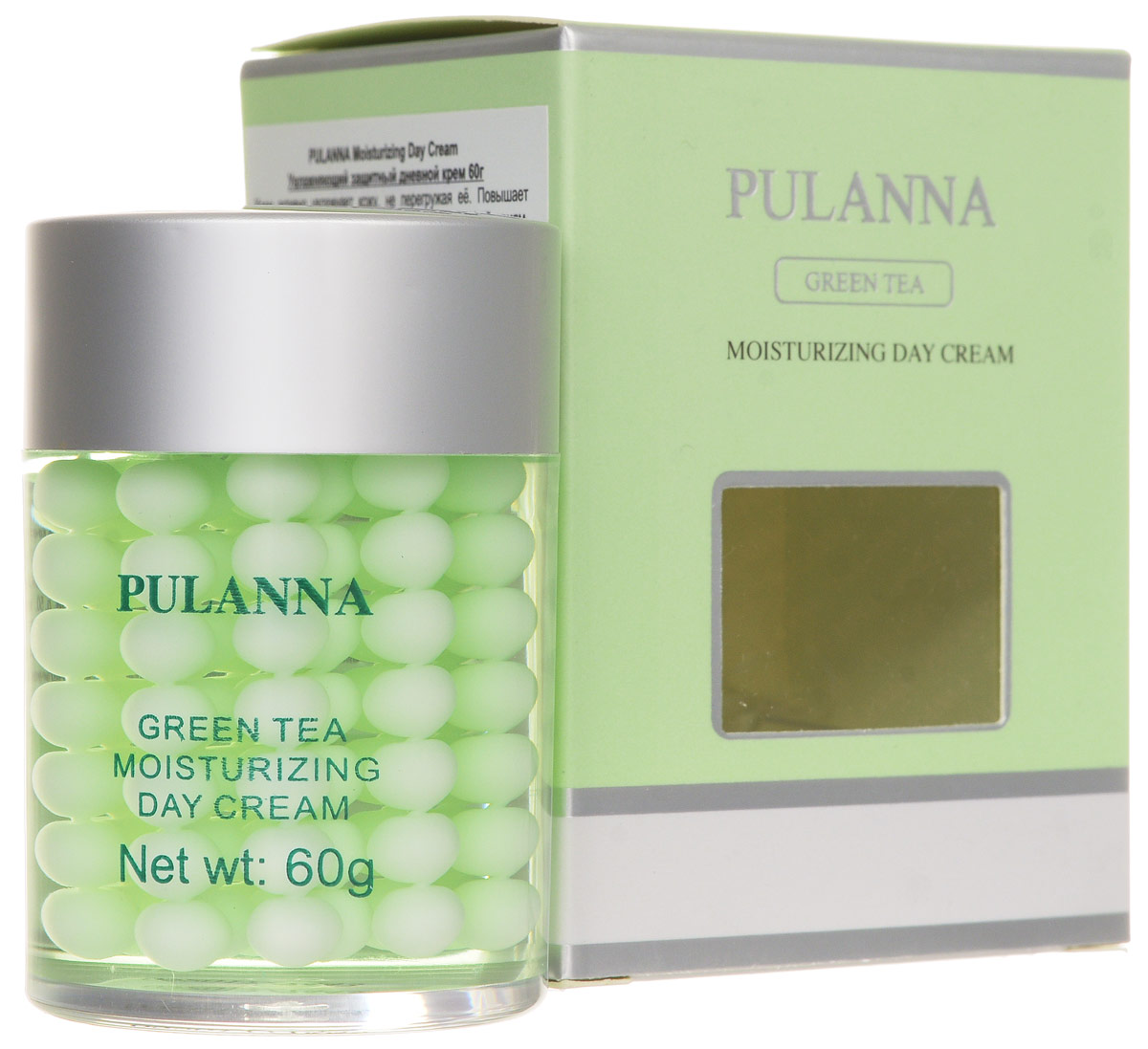 заказать и купить Pulanna Увлажняющий защитный дневной крем на основе зеленого чая-Moisturizing Day Cream 60 г