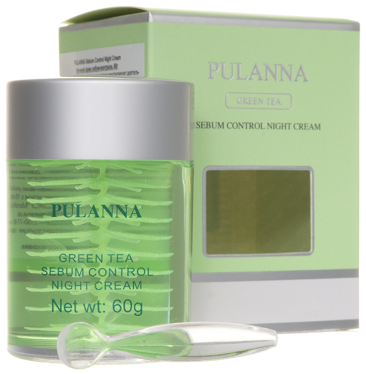 заказать и купить Pulanna Ночной крем себум-контроль на основе зеленого чая-Sebum Control Night Cream 60 г