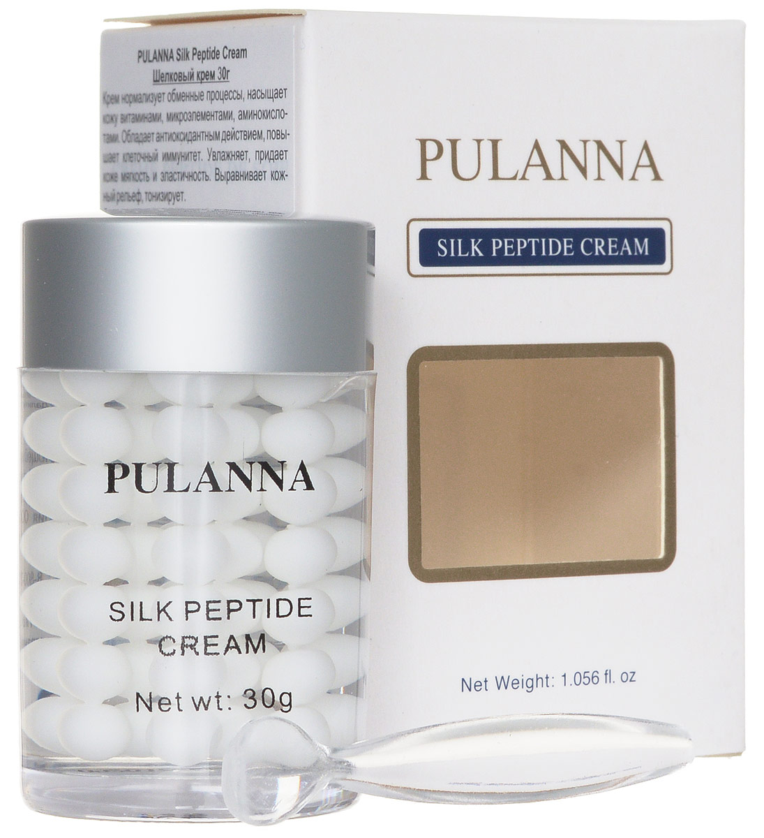 заказать и купить Pulanna Шелковый крем на основе пептидов шелка - Silk Peptide Cream 30 г