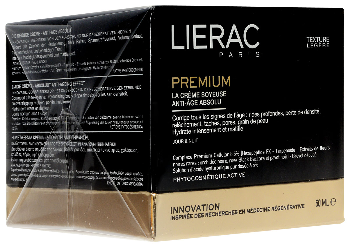 заказать и купить Lierac Premium Крем от морщин бархатистый, облегченная текстура, 50 мл