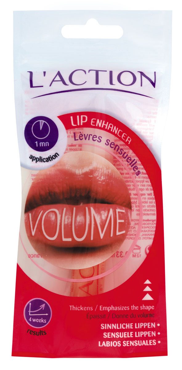 заказать и купить L'action Cредство для увеличения губ бесцветное Lip Enhancer, 10 мл