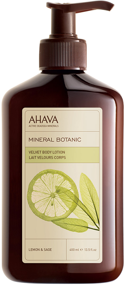 заказать и купить Ahava Mineral Botanic Бархатистый крем для тела лимон и шалфей 400 мл