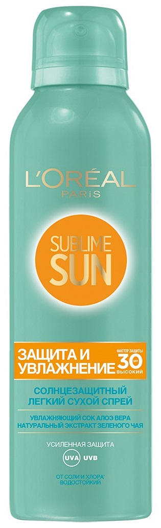 заказать и купить L'Oreal Paris Sublime Sun Сухой спрей для лица и тела 