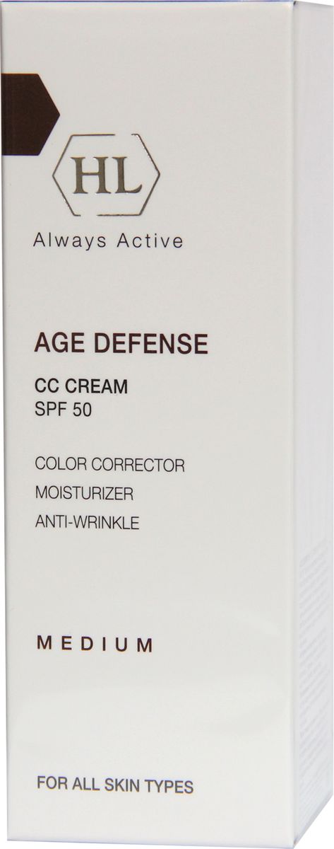 заказать и купить Holy Land Корректирующий крем Age Defense CC Cream Medium (SPF50), 50 мл