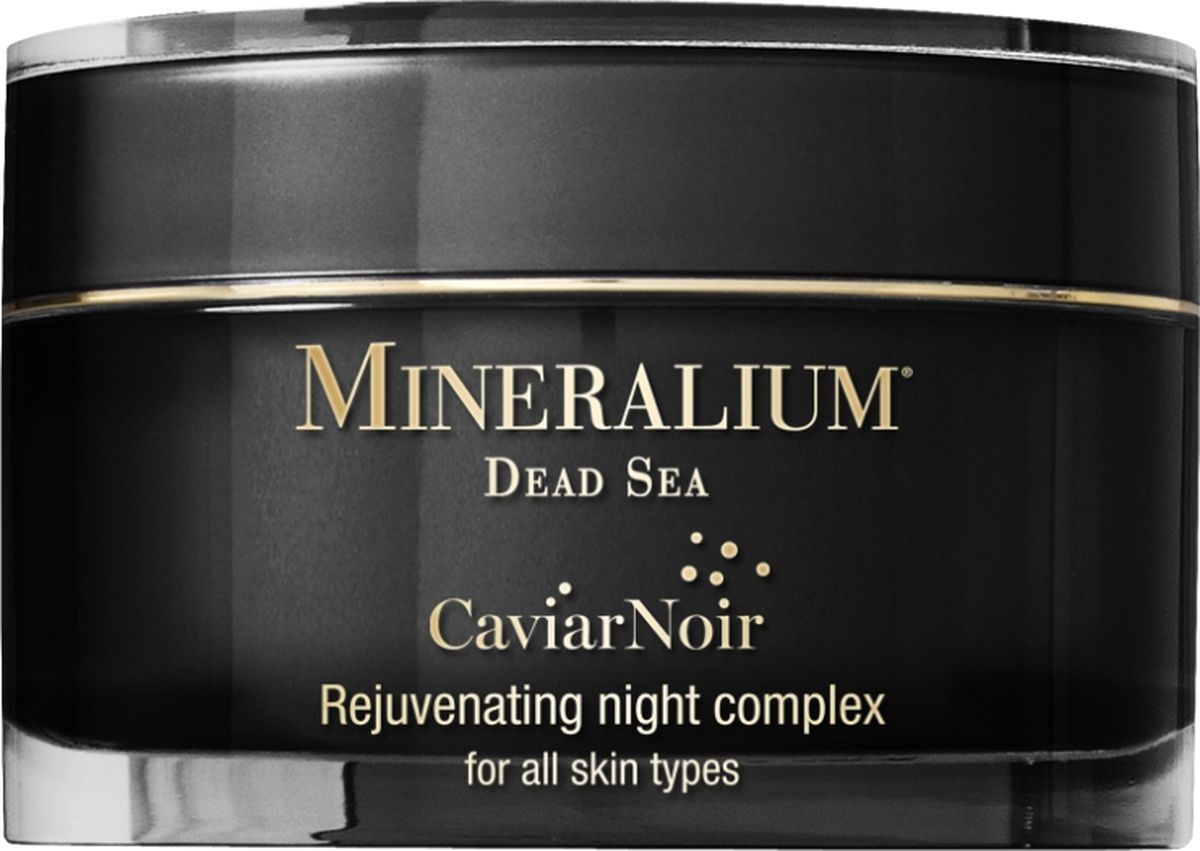 заказать и купить Minerallium Омолаживающий ночной комплекс (для всех типов кожи) с черной икрой, Minerallium 50 мл