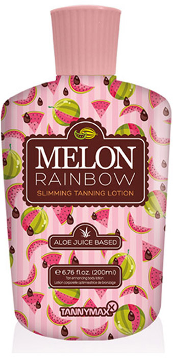 заказать и купить Tannymaxx Крем-ускоритель для загара 6th Sense Melon Rainbow Slimming, без бронзаторов, на основе алоэ вера со slimming-эффектом, 200 мл