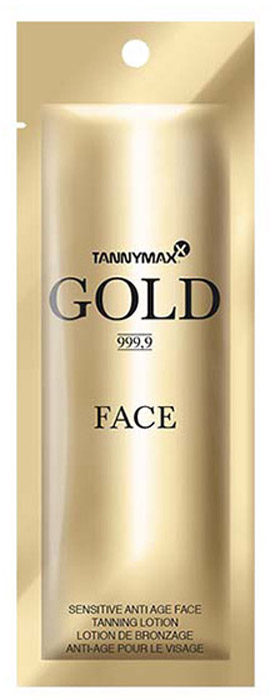 заказать и купить Tannymaxx Крем-ускоритель для загара лица, шеи и зоны декольте Gold 999,9 Ultra Sensitive Face Care, с Anti-age эффектом, 7 мл