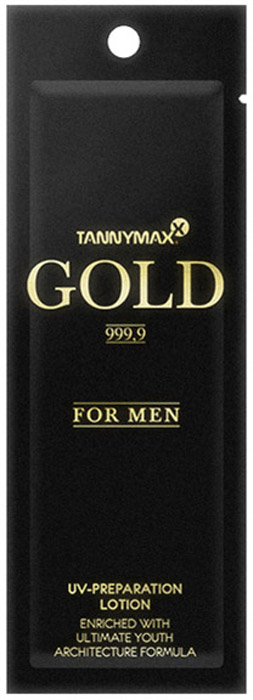 заказать и купить Tannymaxx Гель-ускоритель загара для мужчин Gold 999,9 For Men UV-Preparation, с инновационным комплексом активных веществ Ultimate Youth Architect Formula, 13 мл