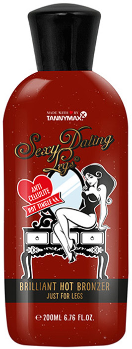 заказать и купить Tannymaxx Sexy Dating Legs - Hot Brilliant Bronzer - крем-ускоритель для загара ног с бронзатором тройного действия, с тингл-эффектом и антицеллюлитным эффектом, 200 мл