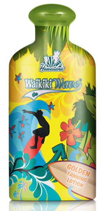 заказать и купить Hawaiiana Крем-ускоритель для загара Waikiki Wave Golden Tanning Lotion, с фруктовым коктейлем и легким натуральным бронзатором, 200 мл