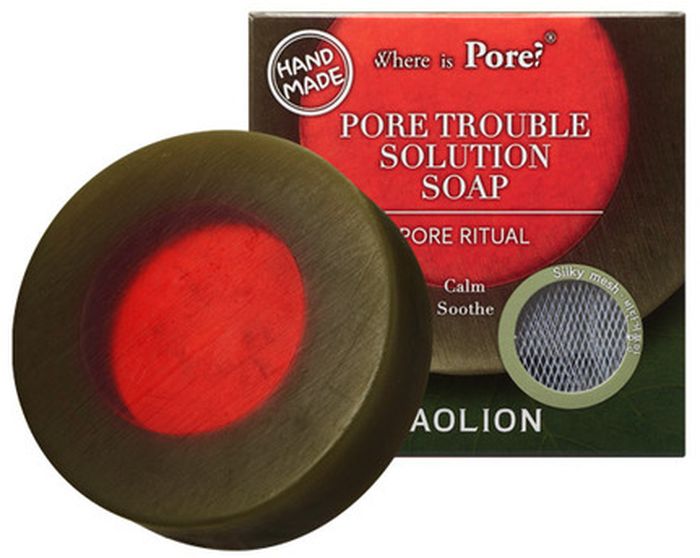 заказать и купить Caolion Мыло для проблемной кожи Pore Trouble Solution Soap, 100 г