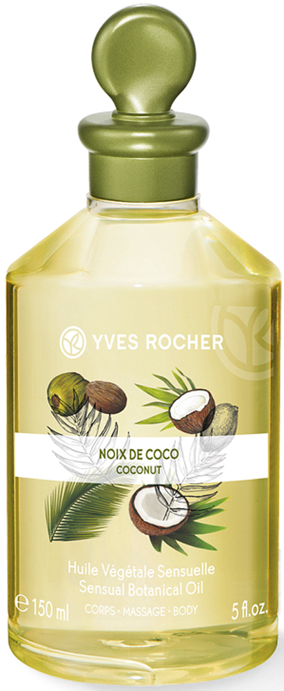 заказать и купить Yves Rocher масло для тела Кокосовый орех, 150 мл