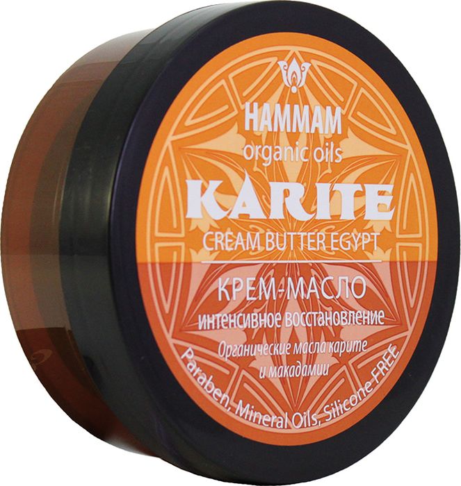 заказать и купить Hammam Organic Oils Крем- Масло Karite Интенсивное Восстановление, 220 мл