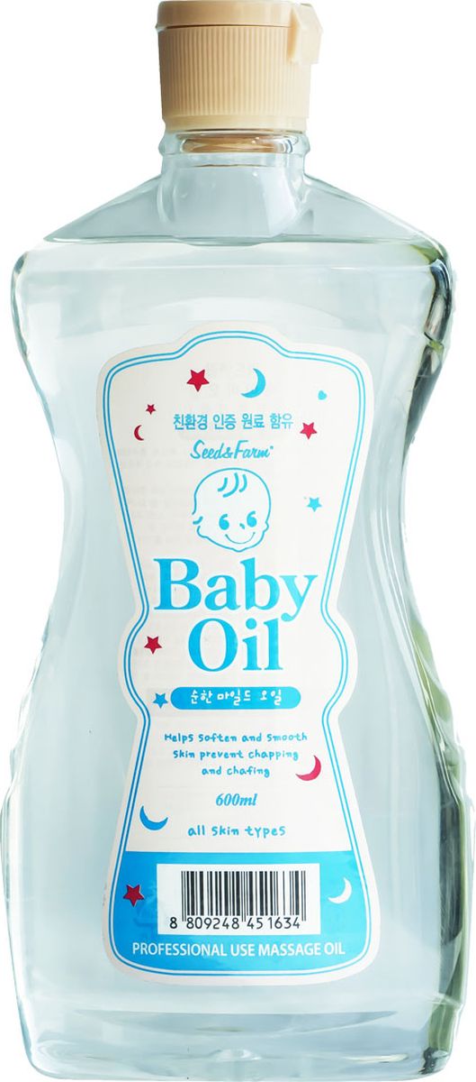 заказать и купить Seed & Farm Детское массажное масло с эфирными маслами и маслом макадамии 670 мл