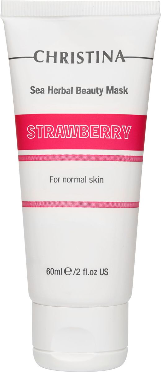 заказать и купить Christina Sea Herbal Beauty Mask Strawberry - Клубничная маска красоты для нормальной кожи 60 мл