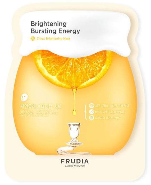 заказать и купить Frudia Citrus Маска с цитрусом, придающая сияние коже, 5 шт x 27 мл