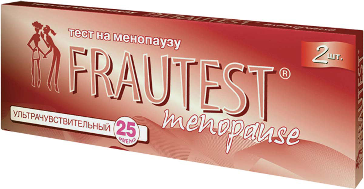 заказать и купить Frautest Тест на определение менопаузы Menopause, тест-полоски, 2 шт
