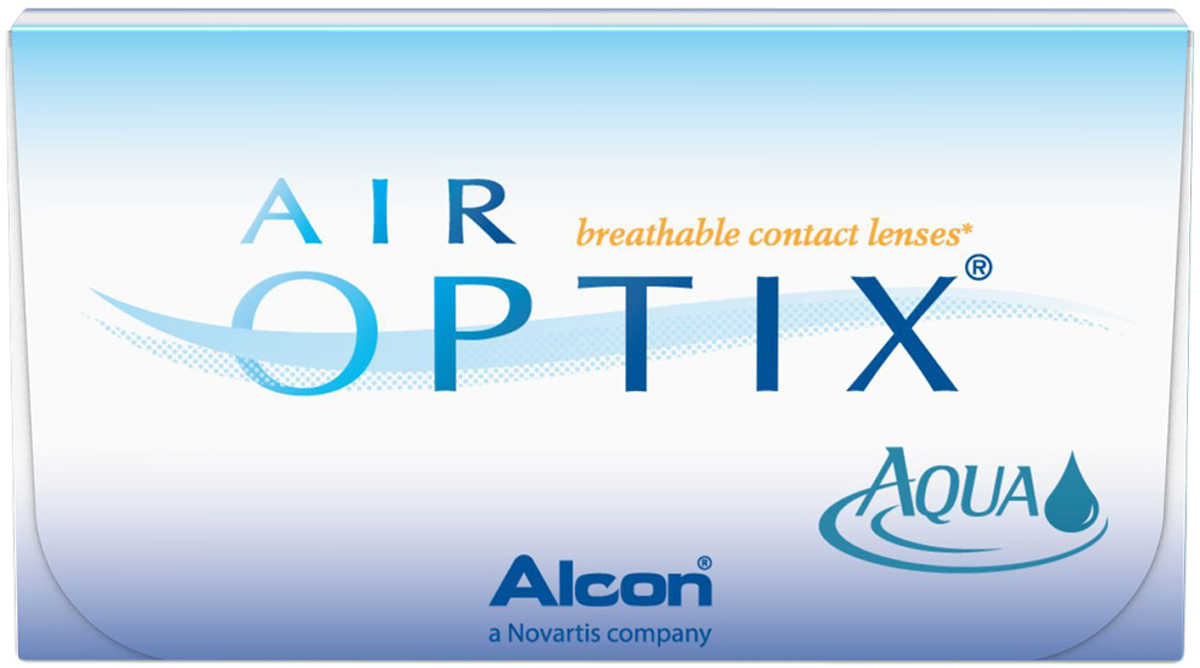 заказать и купить Аlcon контактные линзы Air Optix Aqua 6шт / +4.50 / 14.20 / 8.6/