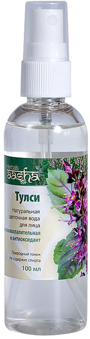 заказать и купить Aasha Herbals Цветочная вода для лица Тулси, 100 мл
