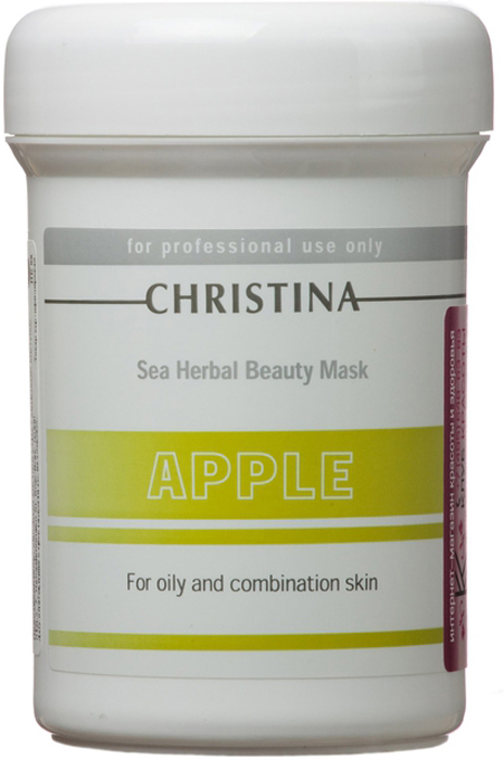 заказать и купить Christina Яблочная маска красоты для жирной и комбинированной кожи Sea Herbal Beauty Mask Green Apple 250 мл