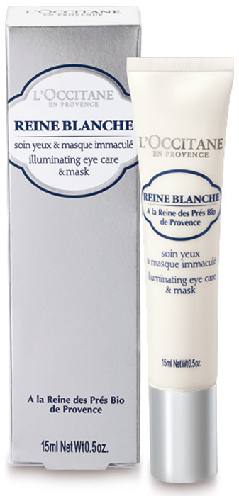 заказать и купить L'Occitane Сияющий крем-маска для кожи вокруг глаз Белая Королева 15 мл