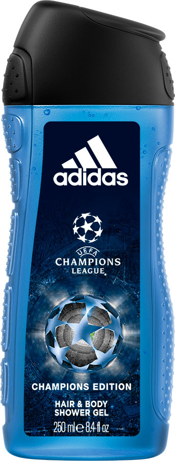 заказать и купить Adidas Гель для душа UEFA IV мужской, 250 мл