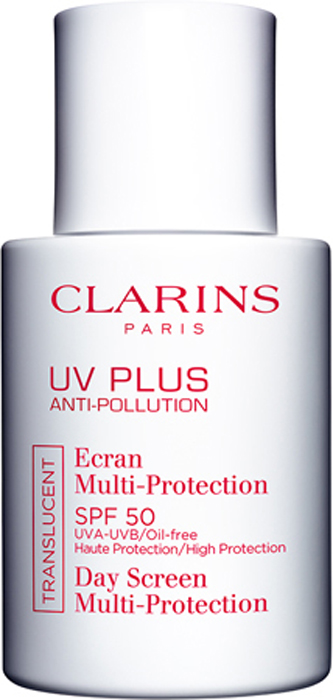 заказать и купить Clarins Защитный флюид-экран для лица SPF 50 UV Plus Anti-Pollution, 30 мл
