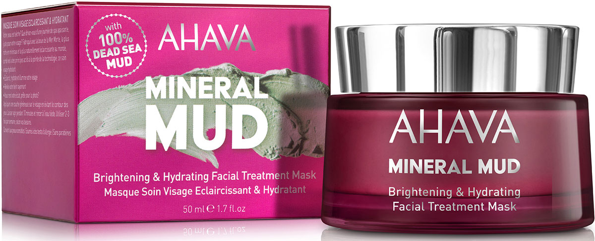 заказать и купить Ahava Маска для лица увлажняющая придающая сияние Mineral Mud Masks, 50 мл