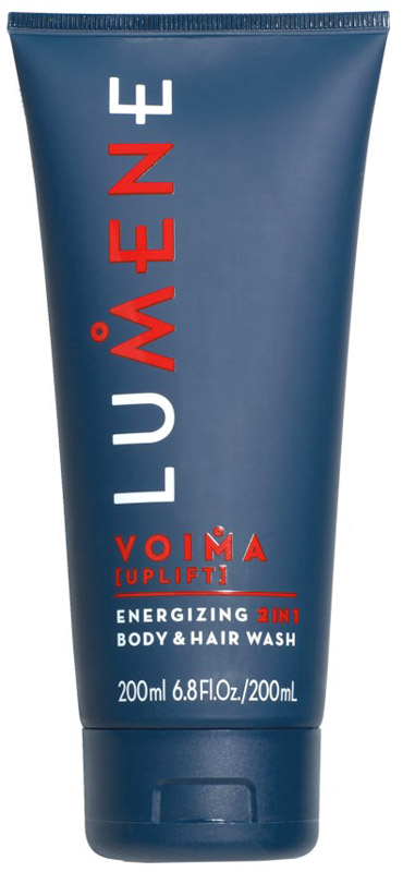 заказать и купить Lumene Voima Энергетическое очищающее средство 2в1 для тела и волос: шампунь и гель для душа, 200 мл