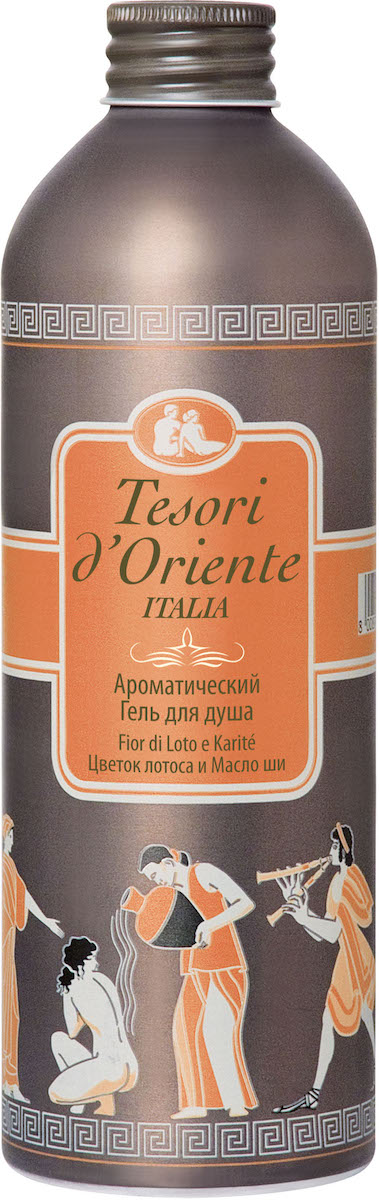 заказать и купить Tesori d’Oriente Ароматический гель для душа Цветок лотоса и масло ши, 500 мл