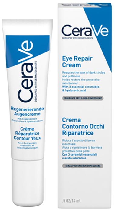 заказать и купить CeraVe Увлажняющий крем для области вокруг глаз, для всех типов кожи, 14 мл