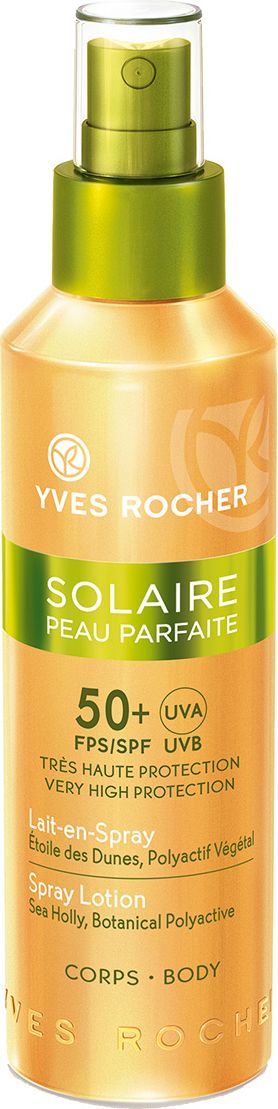 заказать и купить Yves Rocher Солнцезащитное молочко для тела SPF 50+, 150 мл