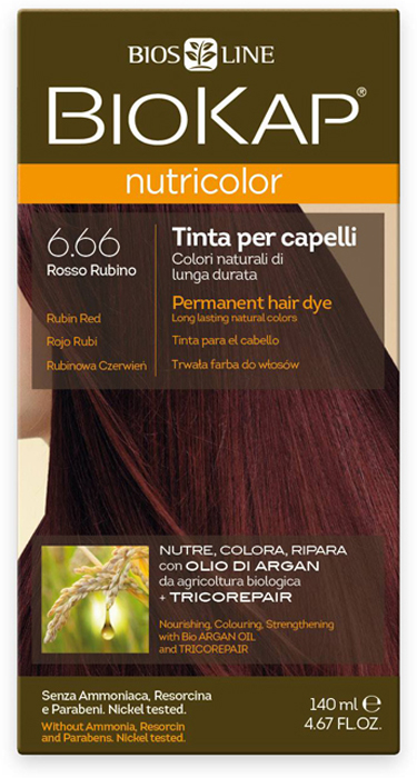 заказать и купить Краска для волос BioKap, тон 6.66 Рубиново-Красный, 140 мл